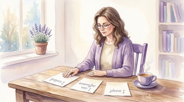 A vintage compass resting on soft purple fabric, symbolising finding your own direction