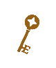 A beige key icon representing the Envol brand, with a rounded head and simple modern design.
