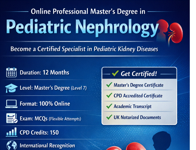 Online Professional Master's Degree In Pediatric Nephrology