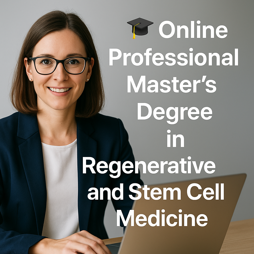 Online Master's Degree in Regenerative and Stem Cell Medicine