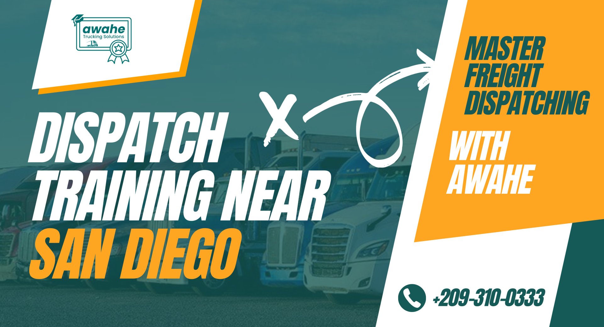 Dispatch Training Near San Diego - Master Freight Dispatching with Awahe