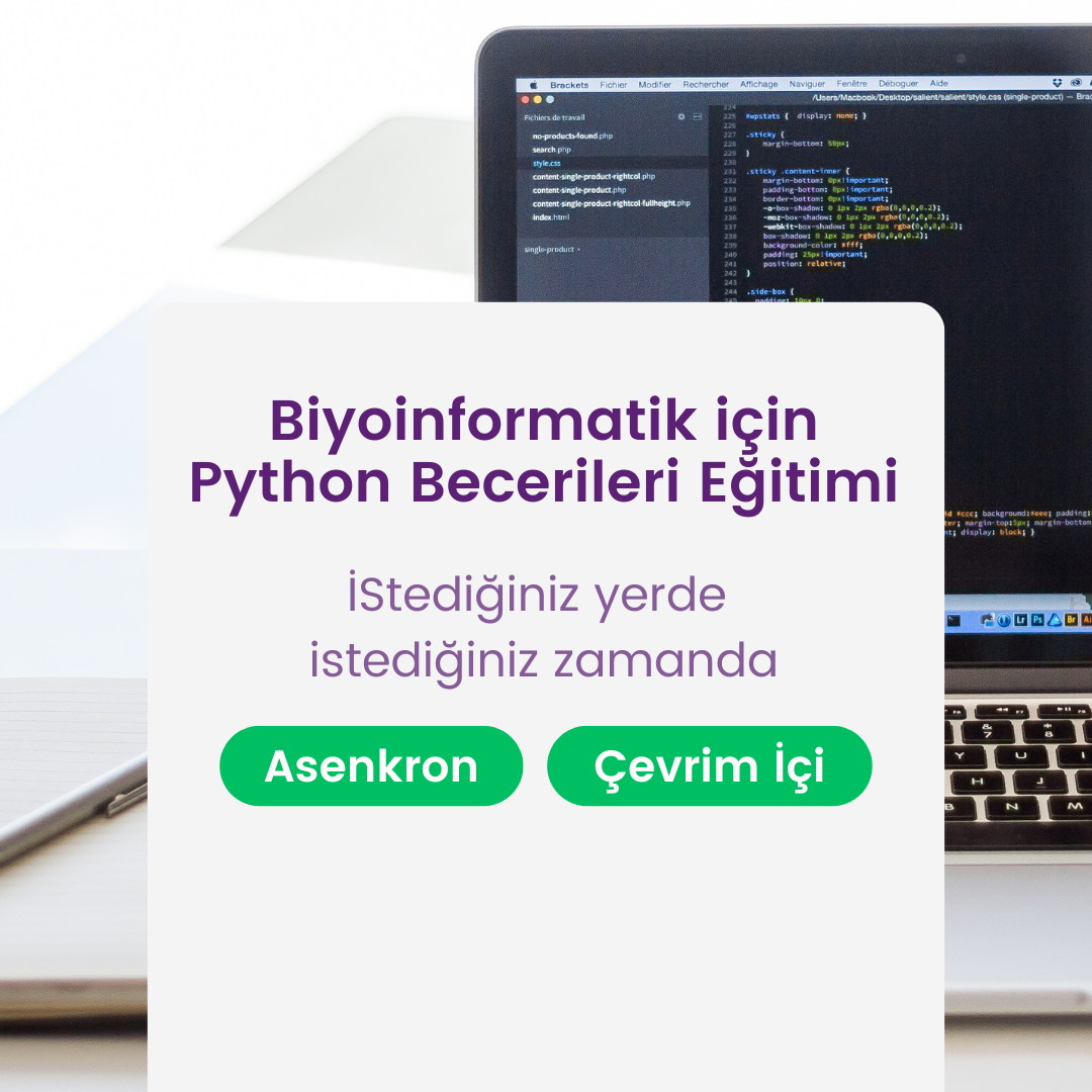 Biyoinformatik için Python Becerileri Eğitimi
