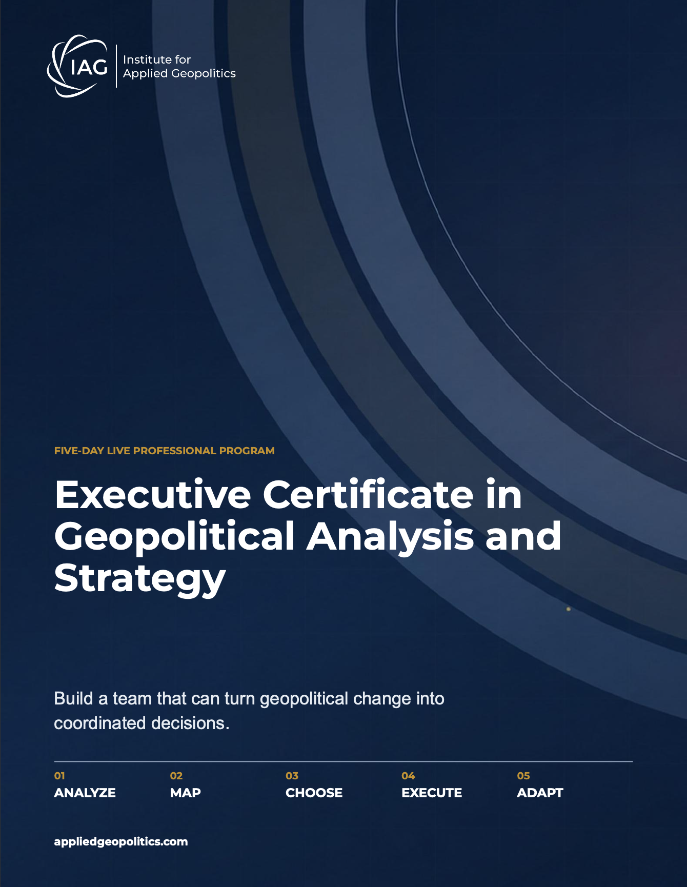 IAG Course Catalog