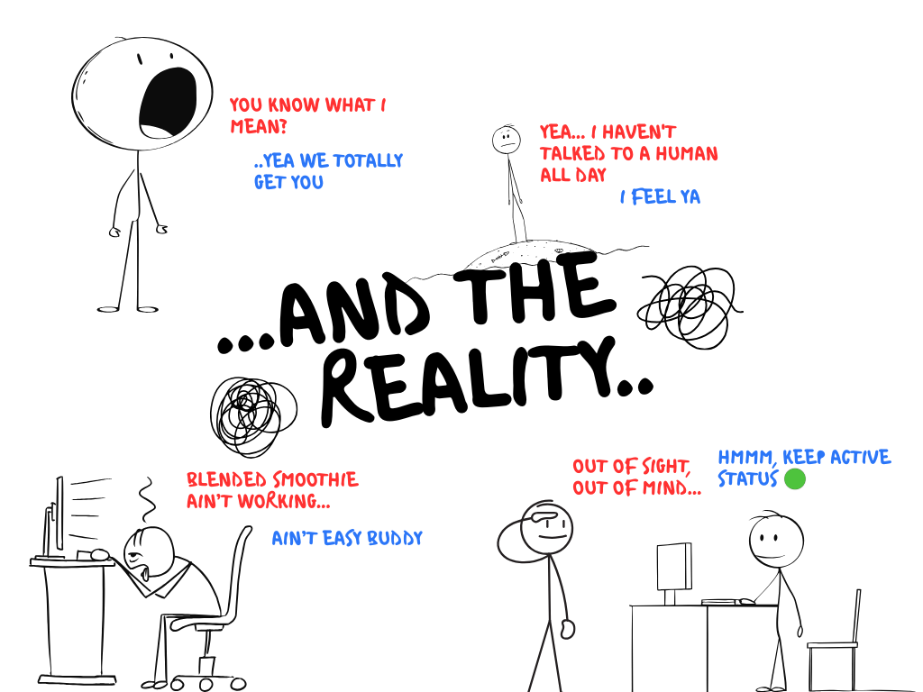 funny reaility of remote work