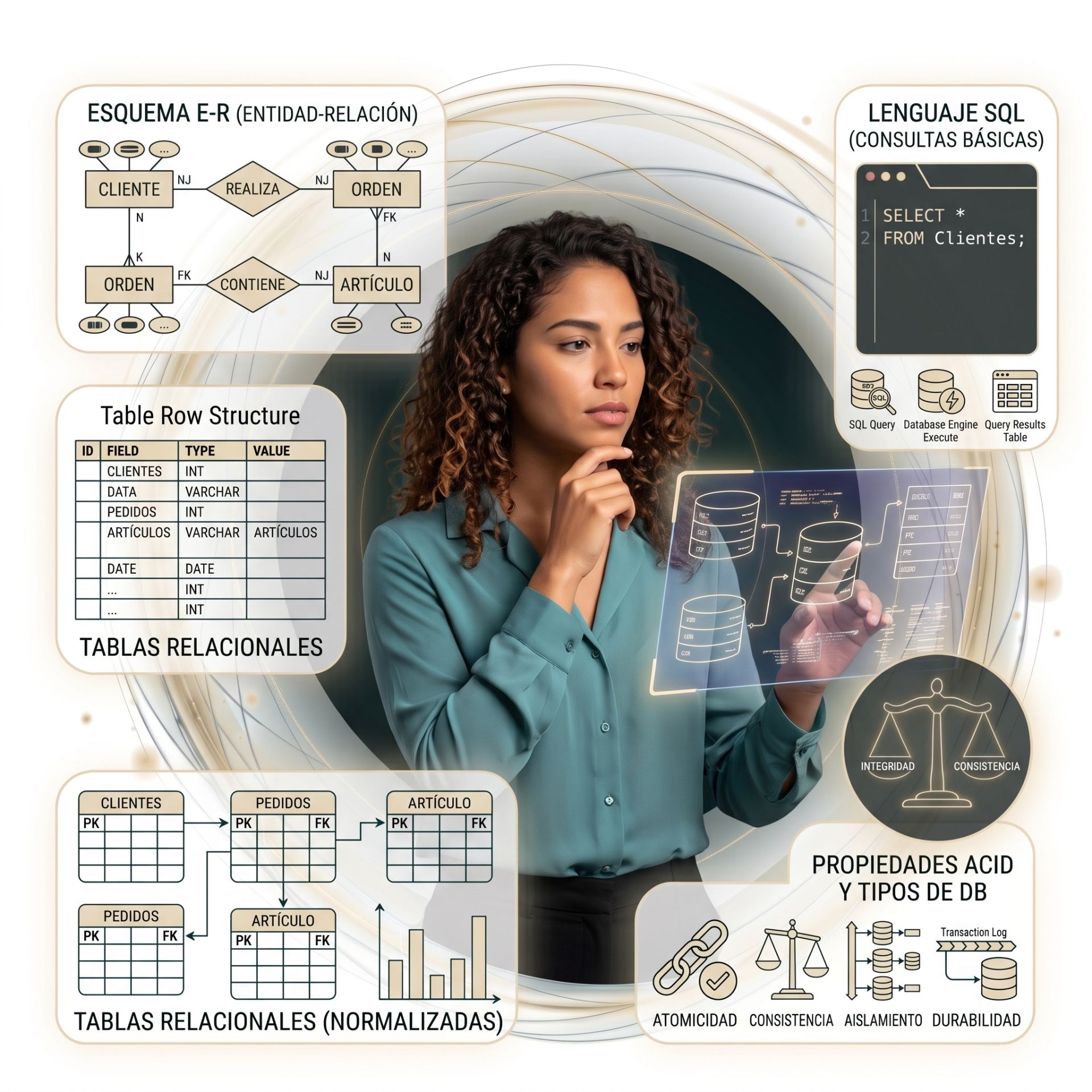 Transformación de aprendizaje con Diseño de Bases de Datos