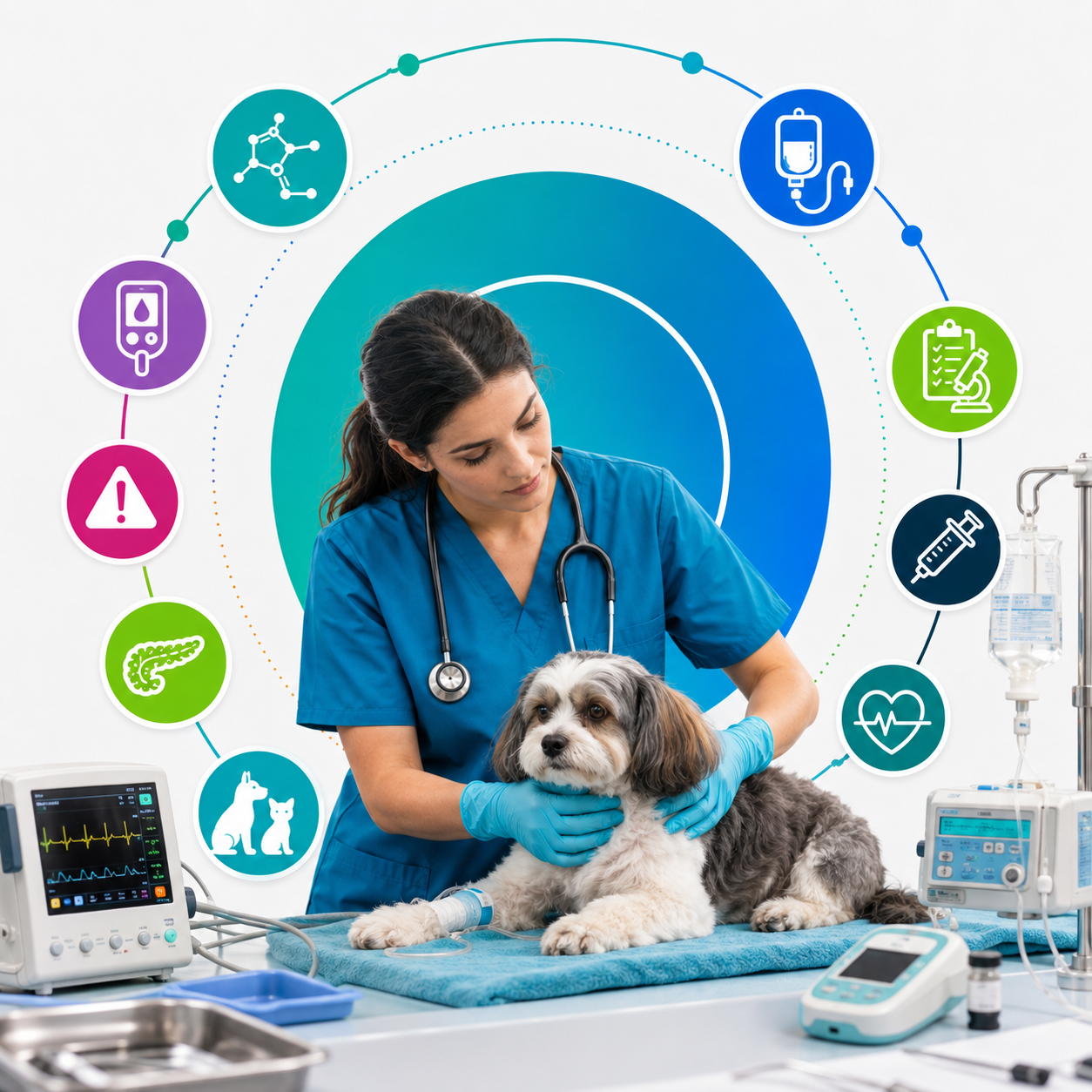Profesional analizando resultados de evaluación clínica