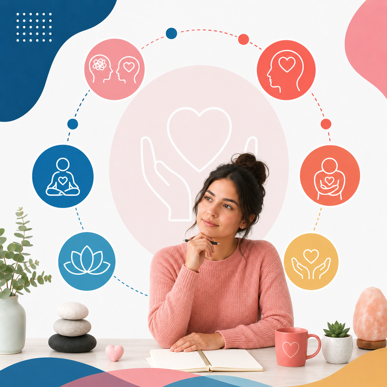 Profesional analizando resultados de evaluación clínica