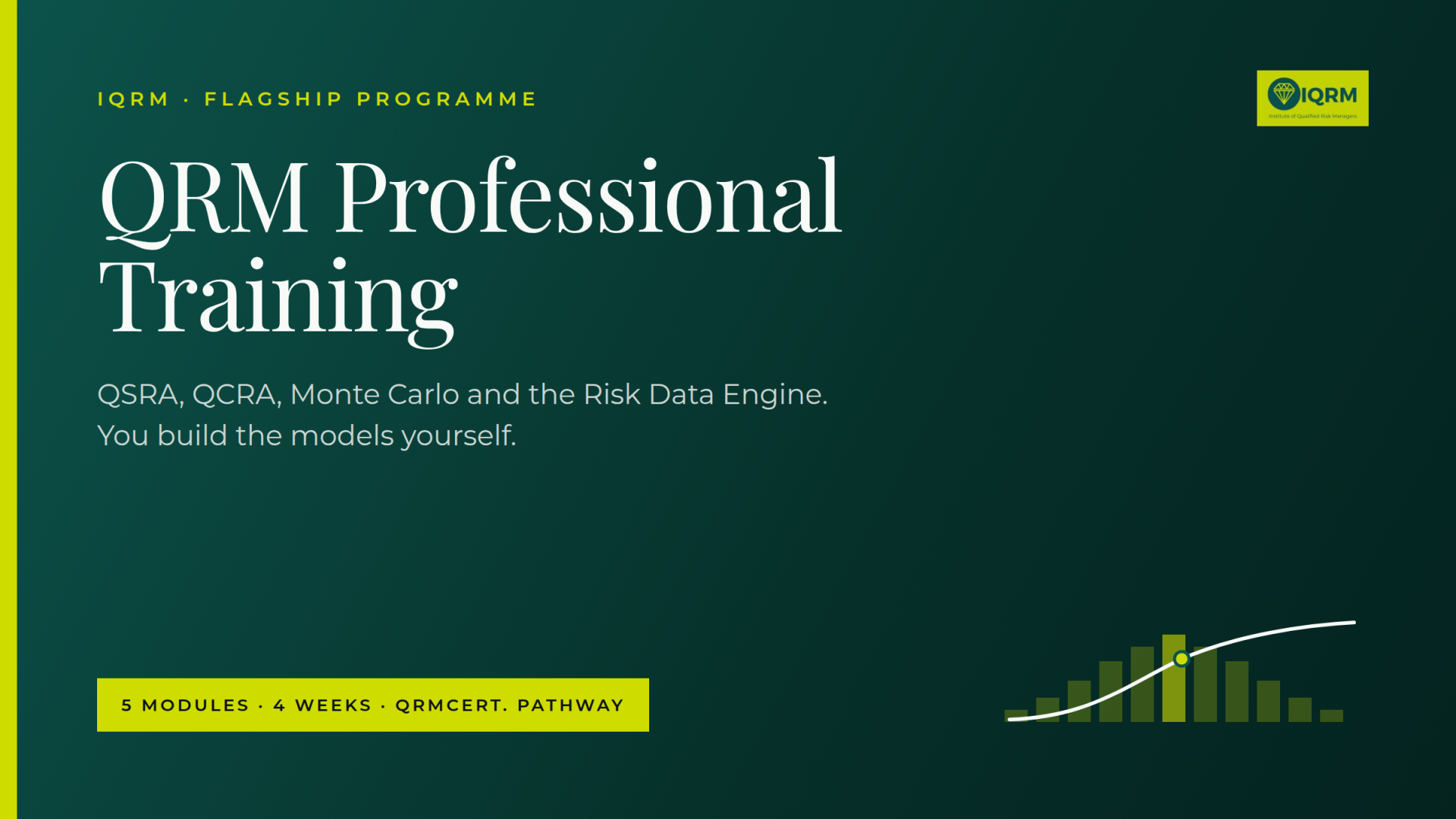 QRM Professional Training course cover