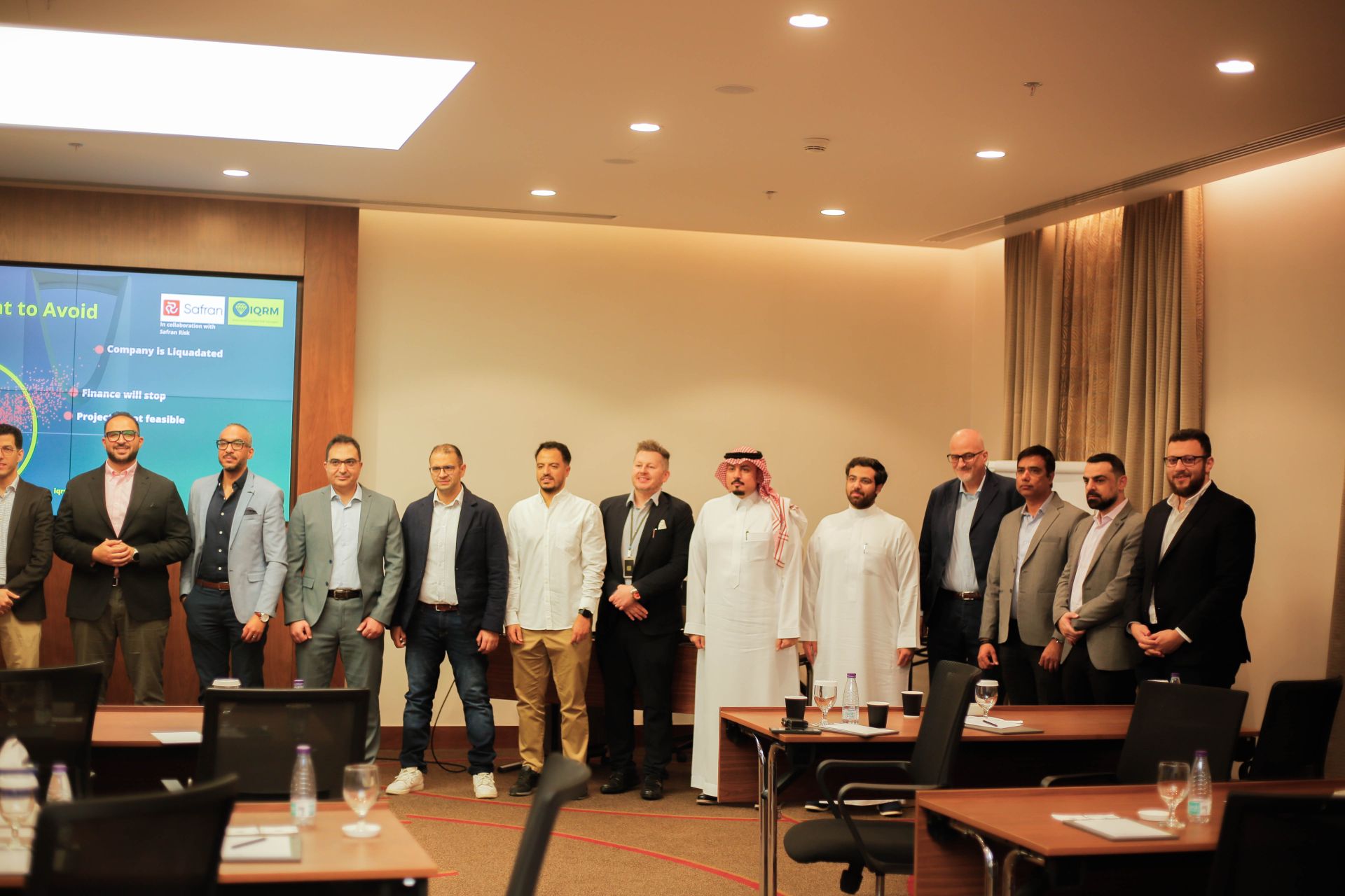 Delegates at the IQRM Risk Decision Majlis in Riyadh