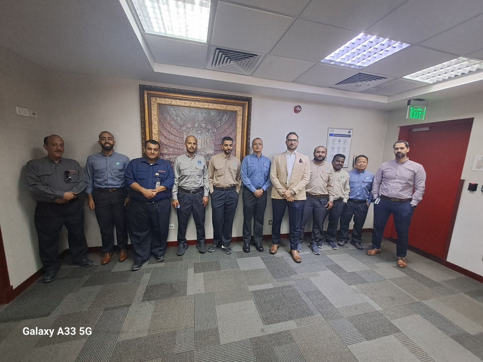 IQRM training cohort at the close of a project risk management session