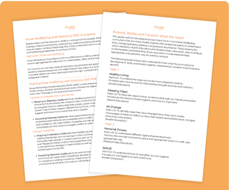 Whole School Guidance