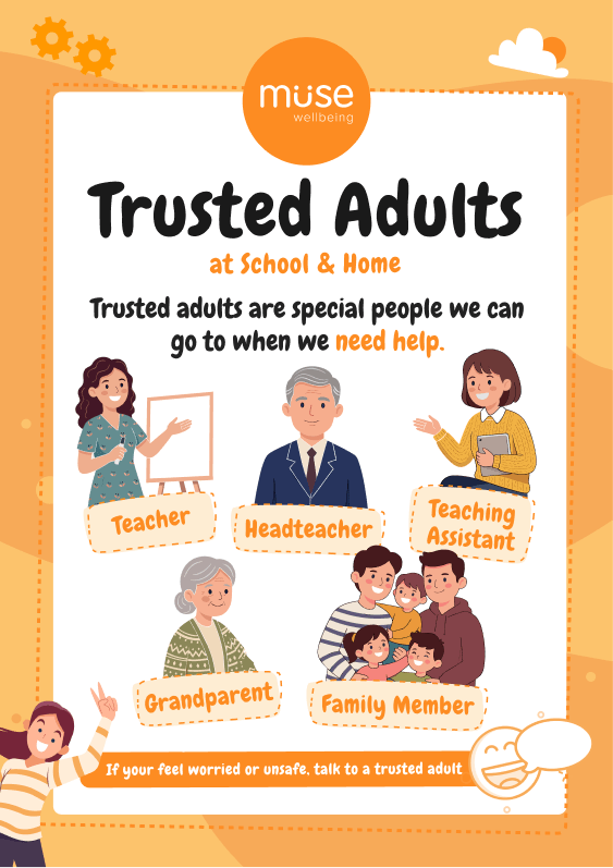 Trusted adult poster