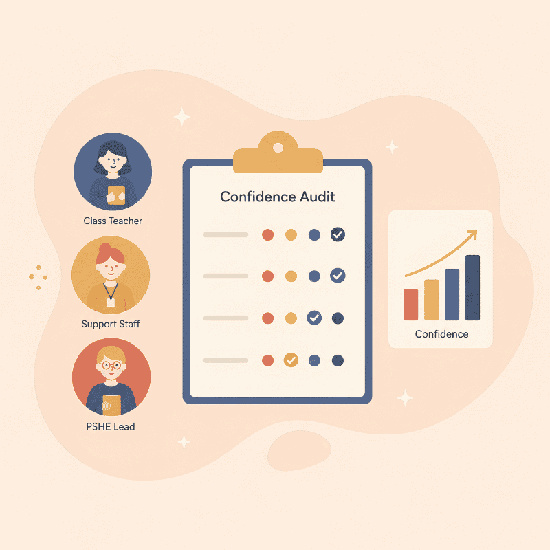 pshe training confidence audit