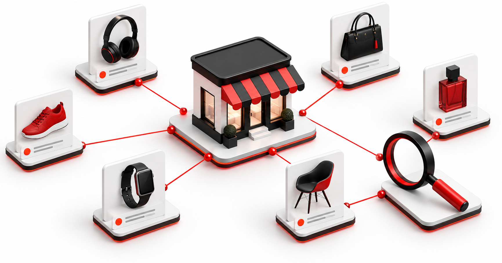 Descubrimiento y datos comerciales para agentes de IA