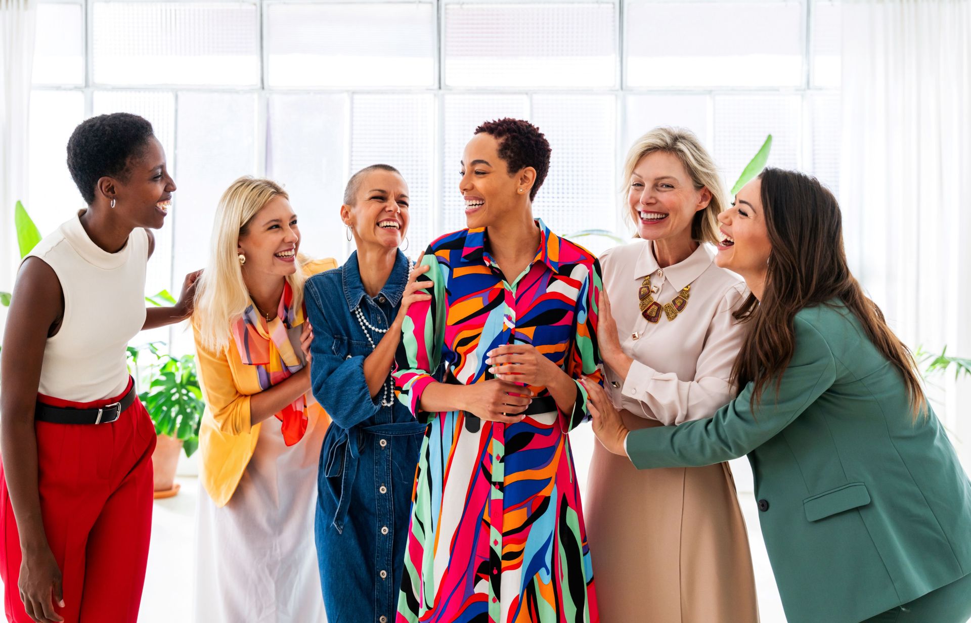 Group of business women in the office