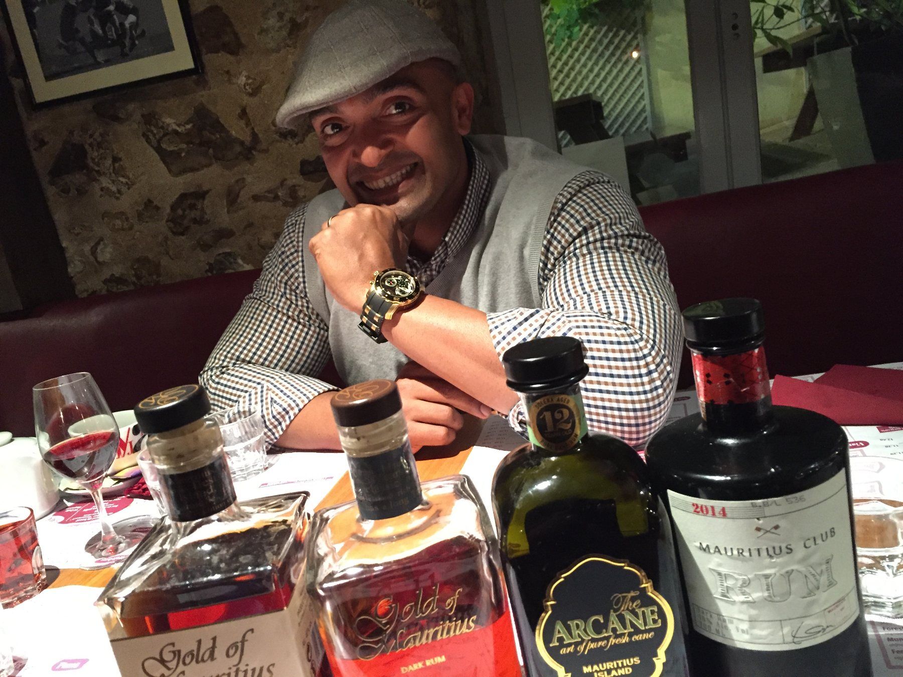 Rum tasting of Mauritian rums