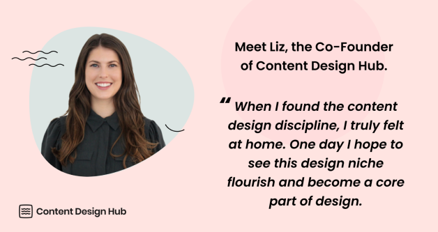 An image of Content Design Hub Co-Founder Liz Leigh.