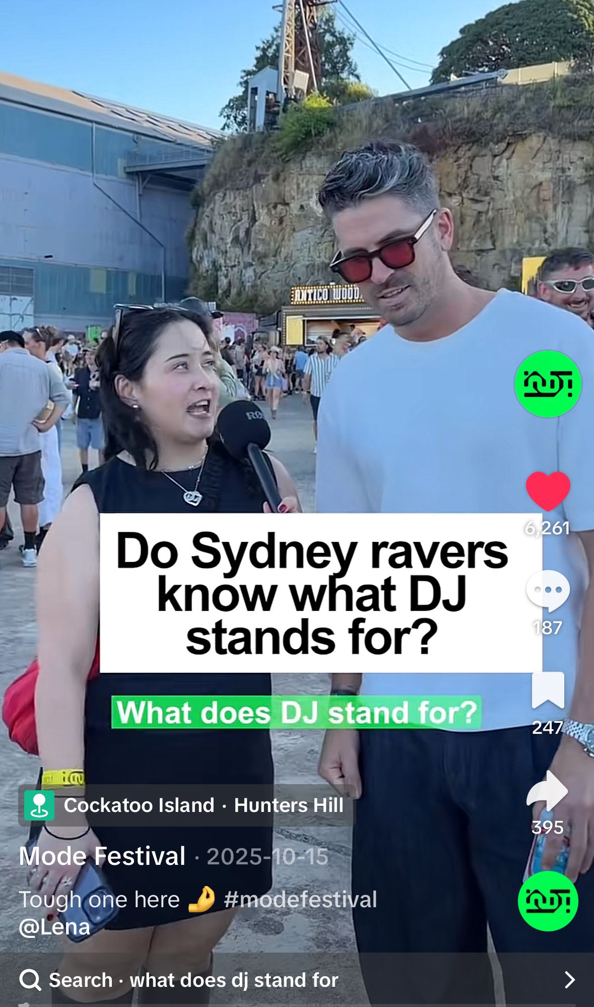 Mode Festival on TikTok.