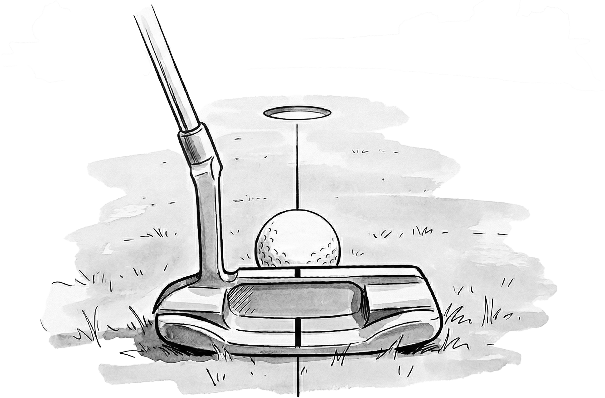 petits putts au golf