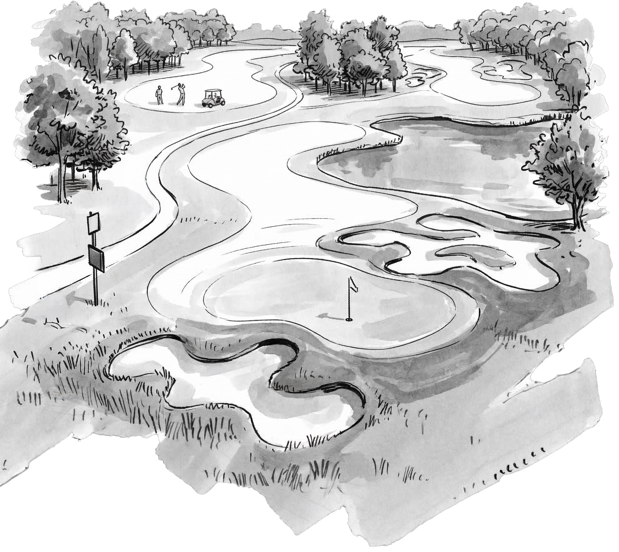 Parcours de golf