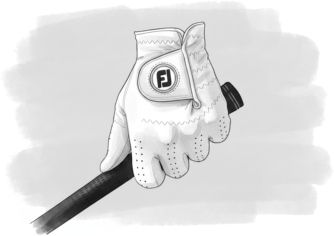 Gant de golf de qualité