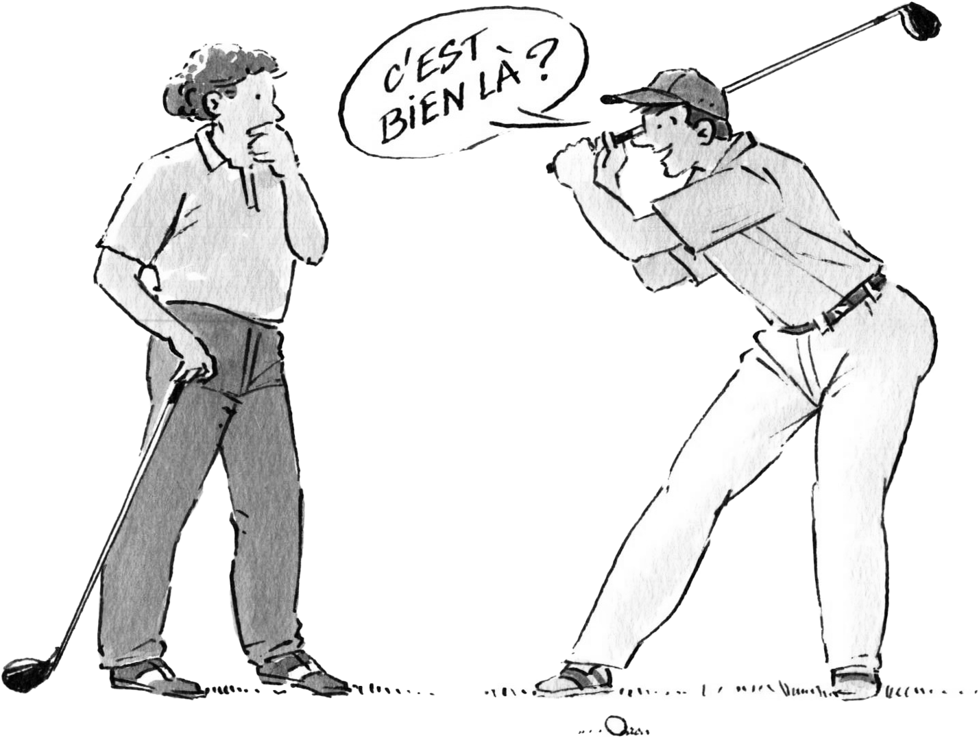 Conseils de golf donnés par d'autres joueurs