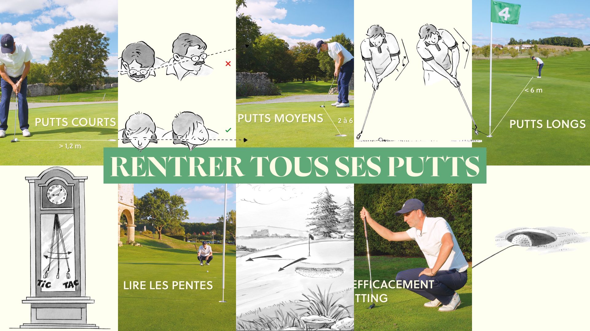 Rentrer tous ses putts