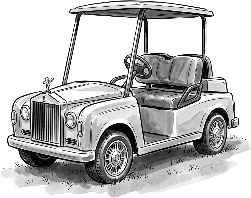 golfette Rolls Royce