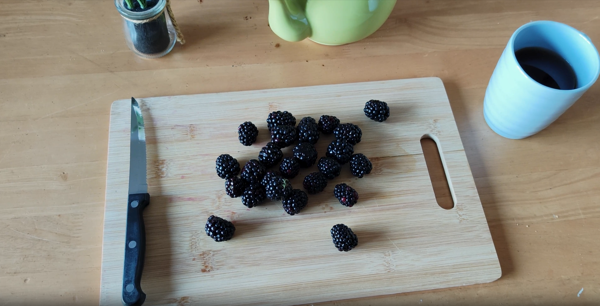 100 calories of blackberries