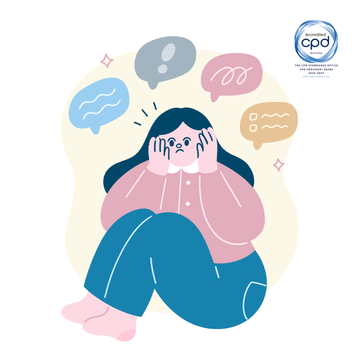 Promotional graphic for The Autistic Burnout Course. At the top, the title reads: “The Autistic Burnout Course – 7+ Hour Video Training + 6 Workbook + 10+ Worksheets and Activities.” The center shows a computer screen displaying the course title and cover. Surrounding it are workbook and worksheet covers, including: Neurodivergent Self-Disclosure Thermometer, Discover Your Sensory Profile, Step 1: Identify Your Sensory Preferences, Step 2: Identify Your Sensory Triggers, The Spoon Theory Workbook, The Neurodivergent Nervous System Workbook, The Autistic Masking Workbook, Neurodivergent Sleep Workbook, The Sensory Workbook, and The Autistic Burnout Recovery Workbook. The overall design is clean and modern with light blue and white backgrounds and illustrated icons.