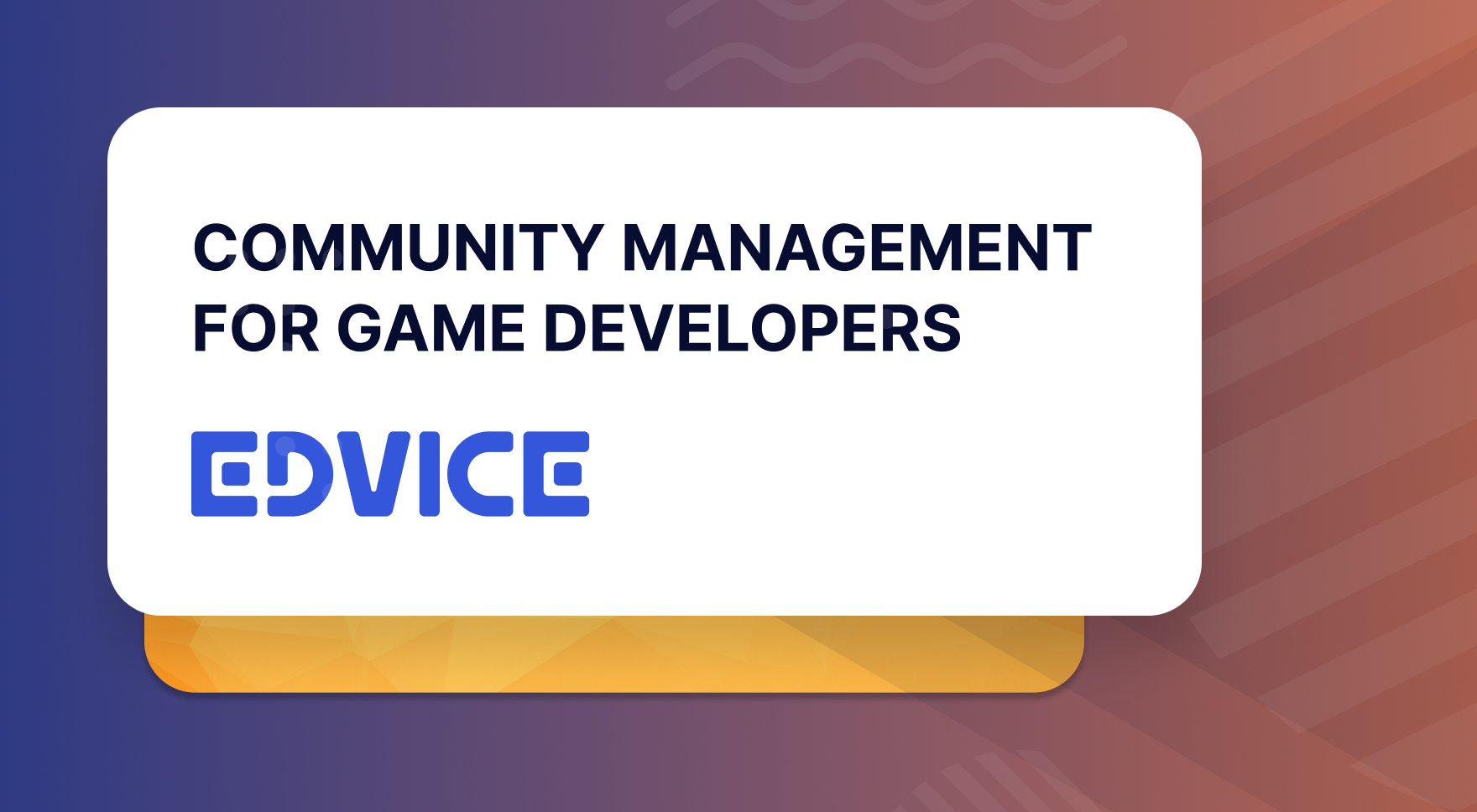 Community Management