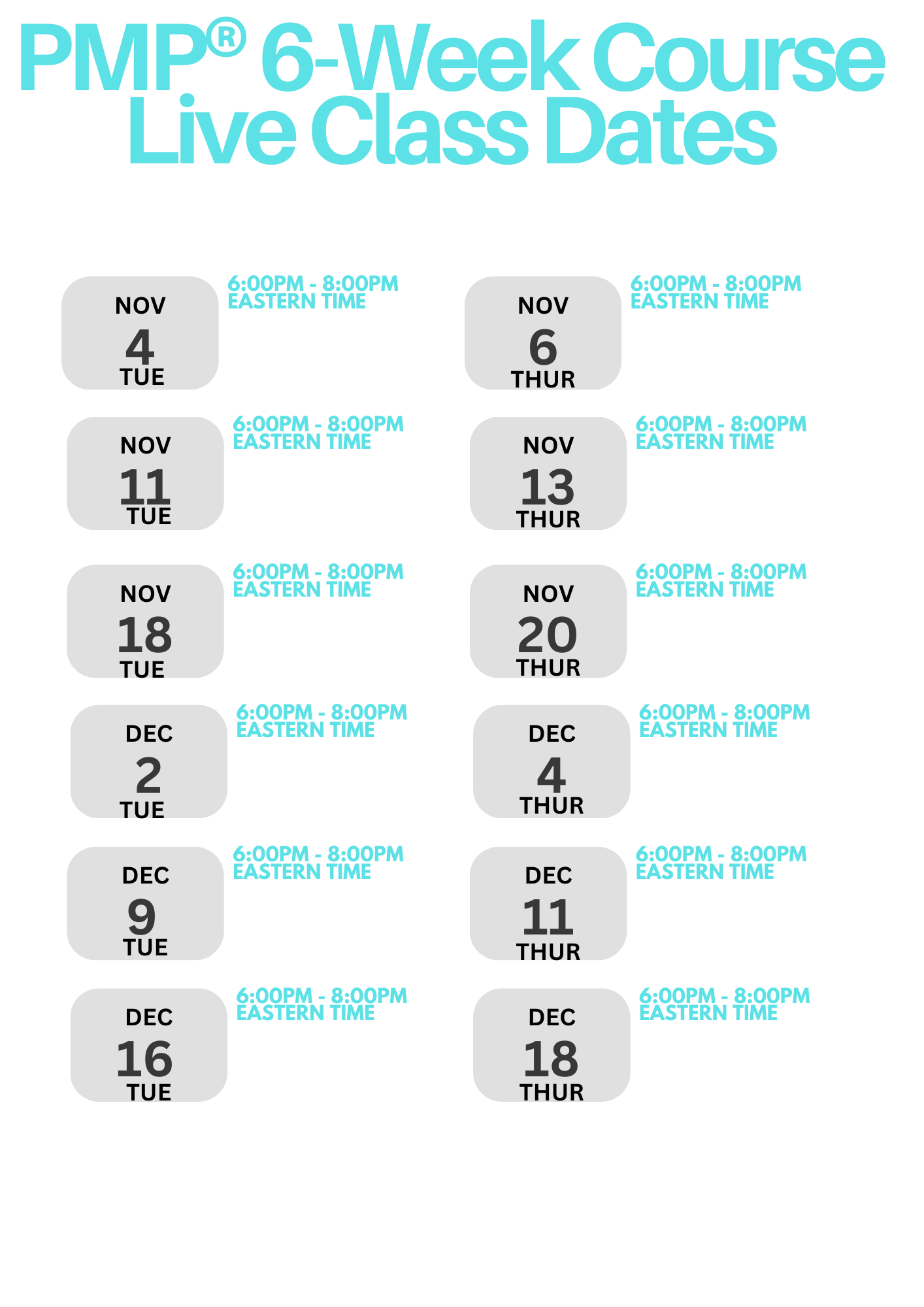 PMP 7 Week Course Nov 4 Dec 18 2025 51 0 PDUs pmp-7-week-course-nov-4-dec-18-2025-51-0-pdus