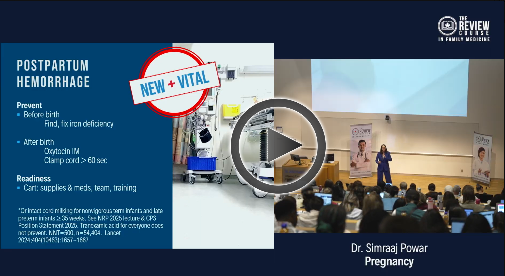 The Review Course - Virtual streaming lecture preview