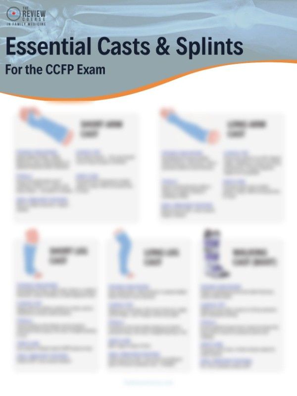 The Review Course - Essential Casts & Splints