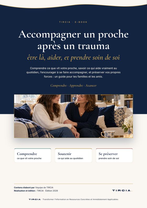 Accompagner un proche après un trauma