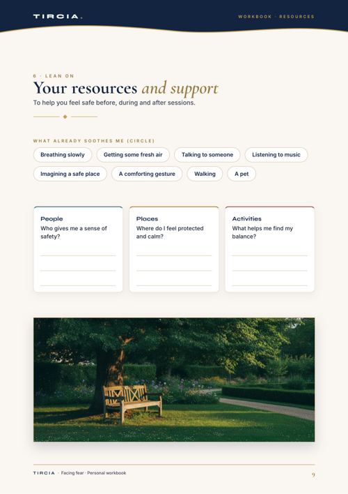 Gathering your resources and sources of support