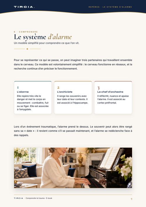 Le système d’alarme, en trois partenaires