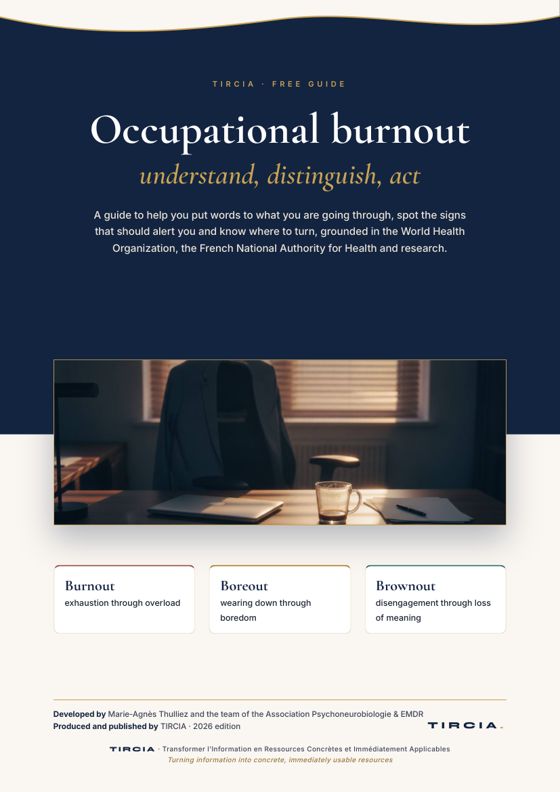Occupational burnout