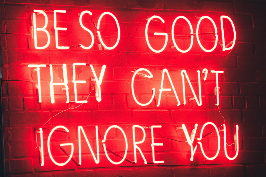 Be So Good They Can't Ignore You