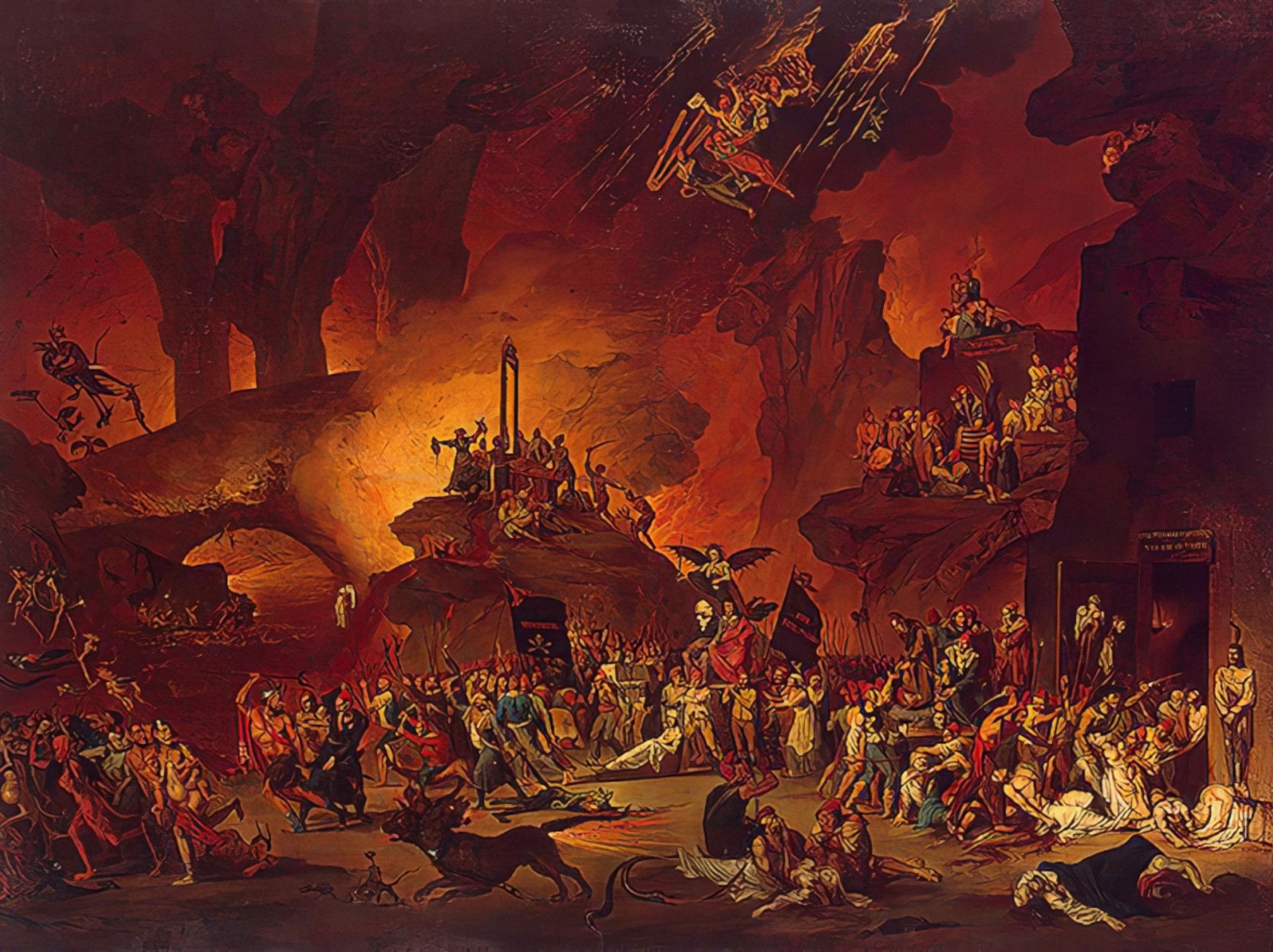 Триумф гильотины. Никола-Антуан Тоне 1795