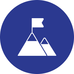 Mountain icon representing CeMAP Training mission for UK mortgage training