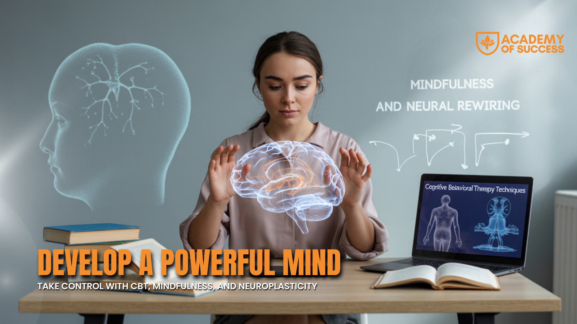 Develop a Powerful Mind: Take Control with CBT, Mindfulness, and Neuroplasticity