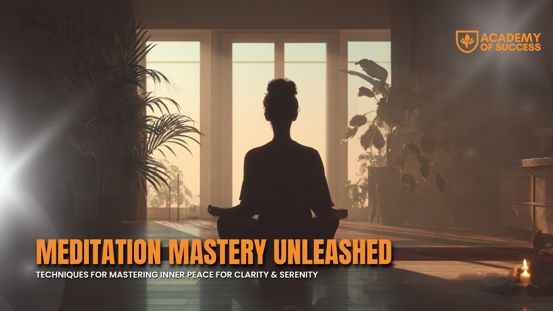 Meditation Mastery Unleashed: Techniques for Mastering Inner peace for Clarity & Serenity