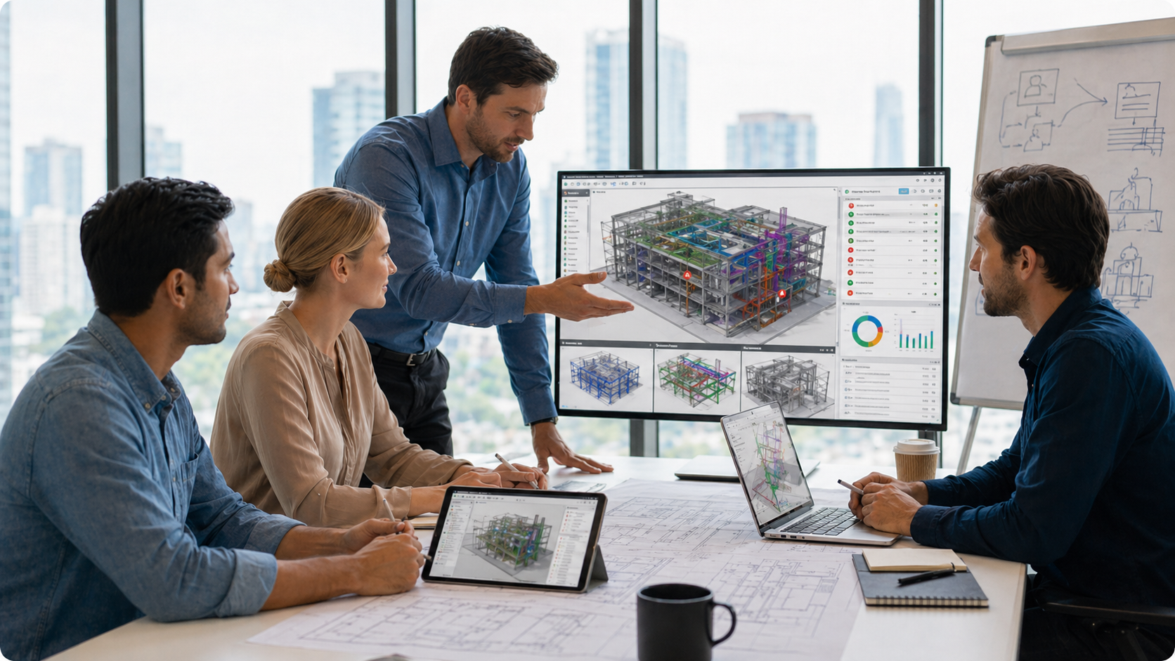 Coordinación Inteligente de Modelos BIM en Autodesk Forma Model Coordination