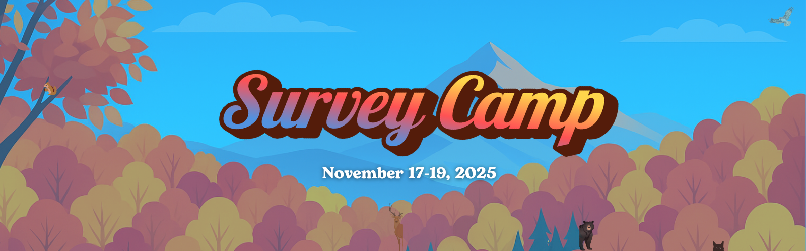 Survey Camp Quantitative UX Research Training November 17-19, 2025