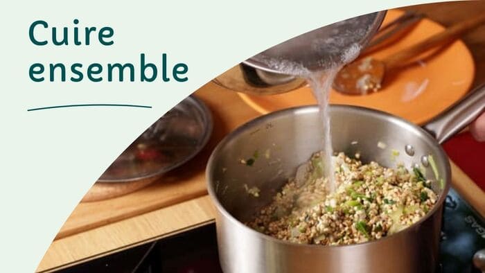 Accompagnement, repas complet (dahl), salade céréalienne...