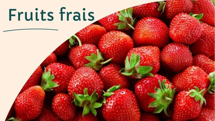 La qualité et la cuisine des fruits