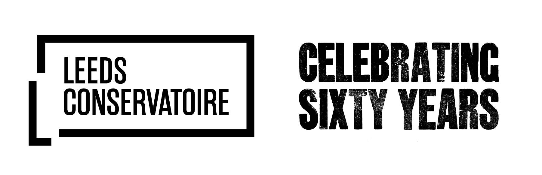 Leeds Conservatoire, celebrating sixty years.