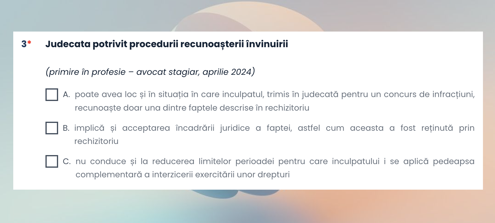 Grilă de concurs eLexa