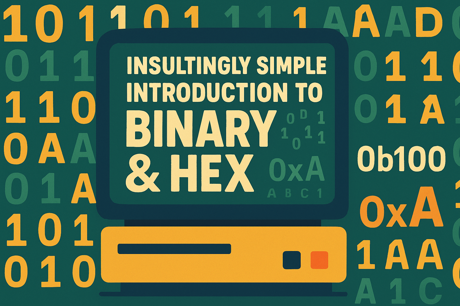 Insultingly Simple Introduction to Binary and Hex course image